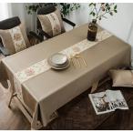 ショッピングテーブルクロス テーブルクロス オリジナル生地 テーブルクロス 洗濯可 リネン風 ナチュラル マルチカバー k35