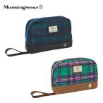[ winter распродажа во время ]Munsingwear Munsingwear одежда tartan в клетку раунд сумка MQBMJA41