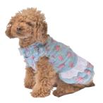 コットン薔薇柄ワンピース ｜犬服 小型犬 ドッグウェア KALINA