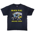 BLACK FLAG / ブラックフラッグ - JEALOUS AGAIN / Black 古着Tシャツ(Lサイズ)