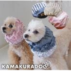 ボーダー＆フラワースヌード犬の服