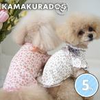 ダブルリボンフラワーシャツ　犬の服