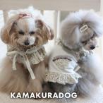フローラルミニワンピ＆ケープセット　犬の服