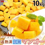 冷凍 マンゴー カット済み 完熟マンゴー 500gを20袋 計10kg アンコールマンゴー フローズンマンゴー 冷凍フルーツ ダイスカット 品種リニューアル品