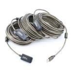 PASOW USB 2.0 A Male to A Female Extension Cable High Speed 480 Mbps (100 Feet)