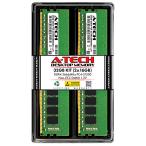 ショッピング32gb A-Tech 32GB (2x16GB) DDR4 2666 MHz UDIMM PC4-21300 (PC4-2666V) CL19 DIMM Non-ECC Desktop RAM Memory Modules
