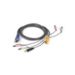IOGEAR Micro-Lite Bonded All-in-One USB KVM Cable 6 Feet G2L5302U