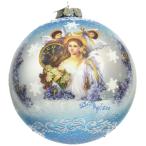 Limited Edition Oversized Christmas Angel Glass Ornament Christmas Decor - 73844 by G.DeBrekht