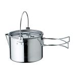 Snow Peak Kettle No. 1 - Stainless Steel Kettle for Outdoor Cooking - Durable Camping Kettle for Camping & Hiking