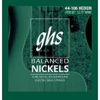 GHS Strings GHS Short Scale Balanced Nickels 4 Bass Strings Medium Gauge 44-106 (32.75 Winding) (4700)