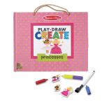 ショッピングmelissa Melissa & Doug Natural Play: Play Draw Create Reusable Drawing & Magnet Kit  Princesses (54 Magnets 5 Dry-Erase Markers