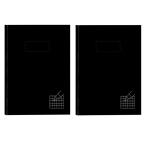 Blueline Business Notebook Quad Ruled 9.25 x 7.25 inches 192 Pages (A9Q) - 2 Notebooks