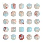 Blue Imperial Jasper Beads for Jewelry Making Stone Bead Bracelets Chakra Round Gemstone Beads Bulk 38pcs 10mm Jasper St
