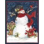 LANG - Snowman Scarf Boxed Christmas Cards Artwork by Susan Winget - 18 Cards 19 envelopes - 5.375 x 6.875