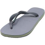 ショッピングhavaianas Havaianas Men's Brazil Flip Flop Sandals Steel Grey Size 13
