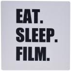 ショッピングSleep 3dRose LLC 8 x 8 x 0.25 Inches Mouse Pad Eat Sleep Film Gifts for Movie Makers and Video Making Enthusiasts (mp_180402_1