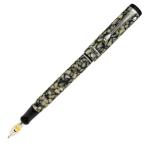 ショッピングLuxury Conklin Duragraph Fountain Pen (Cracked Ice) - Fine Nib - A Luxury Pen for Journaling Autographs and Memorable Gifts on