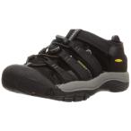 ショッピングkeen Keen Children NEWPORT H2 BLACK/KEEN YELLOW 10 M US