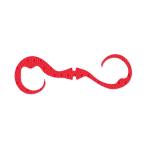 ショッピングカーリーコレクション クレイジーコレクション [90] モンスターズラボ/MonstersLab ダブルカーリー ネクタイ レッド (N5)