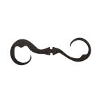 ショッピングカーリーコレクション クレイジーコレクション [90] モンスターズラボ/MonstersLab ダブルカーリー ネクタイ ブラック (N5)