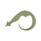 ショッピングカーリーコレクション クレイジーコレクション [90] モンスターズラボ/MonstersLab シングルカーリー ネクタイ モスグリーン (N5)