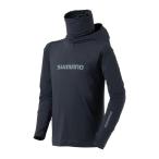 シマノ [90] 26 SH-060Y サンプロテクション フーディーシャツ チャコール XL