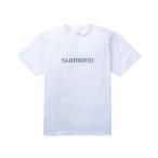 シマノ [90] 26 SH-021Z ドライロゴTシャツ ホワイト L