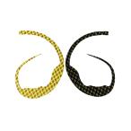 START [90] MC-41 シリコンネクタイ マジカーリー リバーシブルチャートブラック (N5) お一人様1点限り