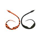 START [90] MCJ-38 シリコンネクタイ マジカーリーjr. リバーシブルオレゼブラック (N5) お一人様1点限り