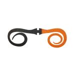 クレイジーコレクション [90] タイラバネクタイ ダブルカーリー ハーフブラックエビオレンジ (N5)