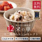 雑穀米 米の華 12穀米 ヘルシー こんにゃく米 タンパク質 十二穀米 雑穀 亀山堂 ダイエット スリム 栄養 500g 送料無料 ポイント消化