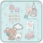 くまくまクーリア（Q−LIA）ミニタオル（ハンドタオル/タオルハンカチ）（QL-73140）