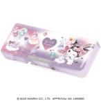  черный mi Chan [SanrioKURIMI] Sanrio ( Heart )k Lux (CRUX) compact двусторонний открытие пенал ( магнит кисть коробка / кисть inserting ) (CR133813)