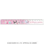  My Melody &amp; черный mi Chan [MyMelody/KURIMI] Sanrio [SANRIO] ( Unicorn )k Lux (CRUX) тонкий 17cm линейка ( прямой линейка ) (CR133874)