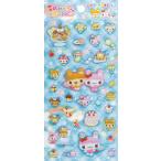ふわふわケーキをつくったよ。 サンエックス（SANX）平成ハピｘ2コレクション（平成レトロ） シール（懐かしクリアシール） (SE74505)