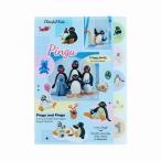 ピングー[Pingu]（クレイ） （サンスター文具） A4ダイカットクリアファイル５P(５ポケット付き) (S2177820)
