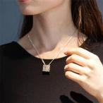 ショッピングジャルダン かざりや鐐 CHIKUEIDO Jewelry kzr-u-006 ペンダント「ジャルダンS 石庭」925銀 メーカー取寄品