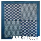 宮井株式会社 13-2853-87 いせ辰 風呂敷「角菊小紋 (約105cm/紺)」メーカー取り寄せ品