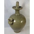 【中国骨董品】花柄灯火器３１０ｍ