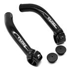 Thinvik 自転車 バーエンドバー 補助ハンドルバー 内径 22.2mm アルミニウム合金 MTB ロードバイク 耐変色性 変形防止 超軽量 頑丈 滑り止め 取り付け簡単 バイ