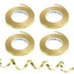 PATIKIL машина кольцо лента k Lynn pba Rune -тактный кольцо металлик 5 mm 10 M 4 roll party оборудование орнамент подарок упаковка изделие прикладного искусства для Gold 