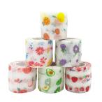 ペットフレックス 粘着包帯 自着性伸縮包帯 弾力包帯 バンテージ ペット 犬 猫 伸縮 防水 不織布 6点セット 5cmx 4.5m DSGBD-04