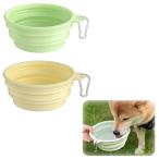  складной собака кошка для миска 2 шт. комплект складной капот миска домашнее животное миска собака кошка тарелка домашнее животное посуда вода inserting вода .. корм inserting крюк имеется эластичный легкий мобильный удобный прогулка 