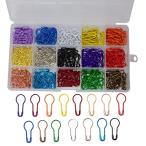 prendre вязаный булавка безопасность булавка 450 шт 15 цвет бутылочная тыква type бирка булавка прикладное искусство ручная работа вязание многоцелевой DIY место хранения с футляром PR-PIN450