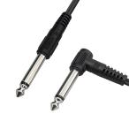 F-Factory фоно кабель 6.3mm монофонический стандарт кабель 1.5m распорка штекер - L type штекер /VM-4033
