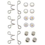 LUYING талия регулировка кнопка 32mm комплект,3 видов дизайн 1 комплект, джинсы регулировка кнопка заклепка имеется шов нет поясная сумка ru..... джинсы / брюки /