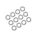 ボールベアリングケージクランクベアリングホイールベアリングリテーナー 自転車用 20.5mm x 7 スチール製12個入り