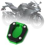 CNC мотоцикл толчок подставка foot боковая стойка For ZX-4R ZX-4RR ZX4R ZX4RR ZX4R 4RR 2023. расширение накладка поддержка plate 