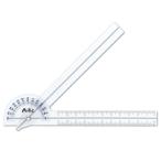 a- Tec (artec) 9731gonio измерительный прибор карман угол контейнер / угломер / пластик / восток большой / регулировка угла / складной /li - bili/../ передвижной район прозрачный 