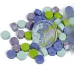 Da Mi An cургуч 100 шарик Mix ..embe трос воск стикер воск бисер 12.5cm*9.5cm*1cm желтый зеленый *. фиолетовый * Ultra морской голубой *